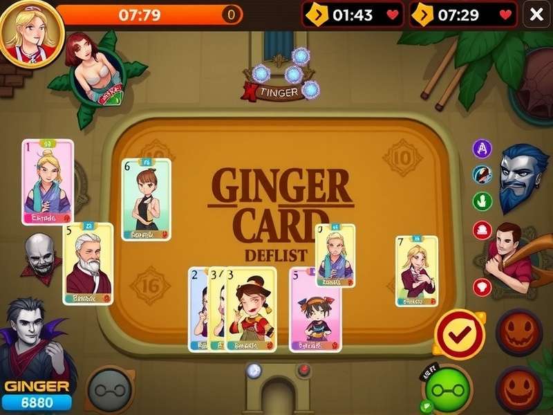 Ginger Card Duelist Gameplay Screenshot